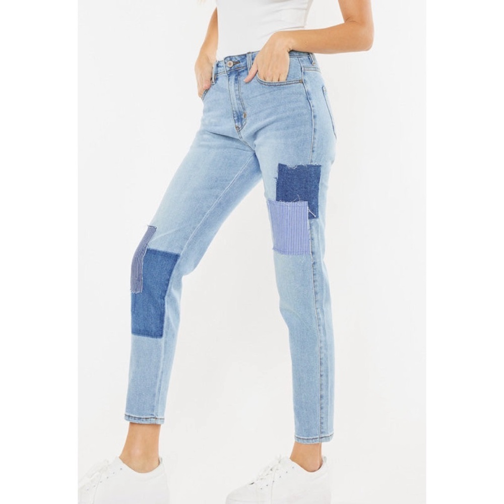 Kancan Nami High Rise Mom Jeans
